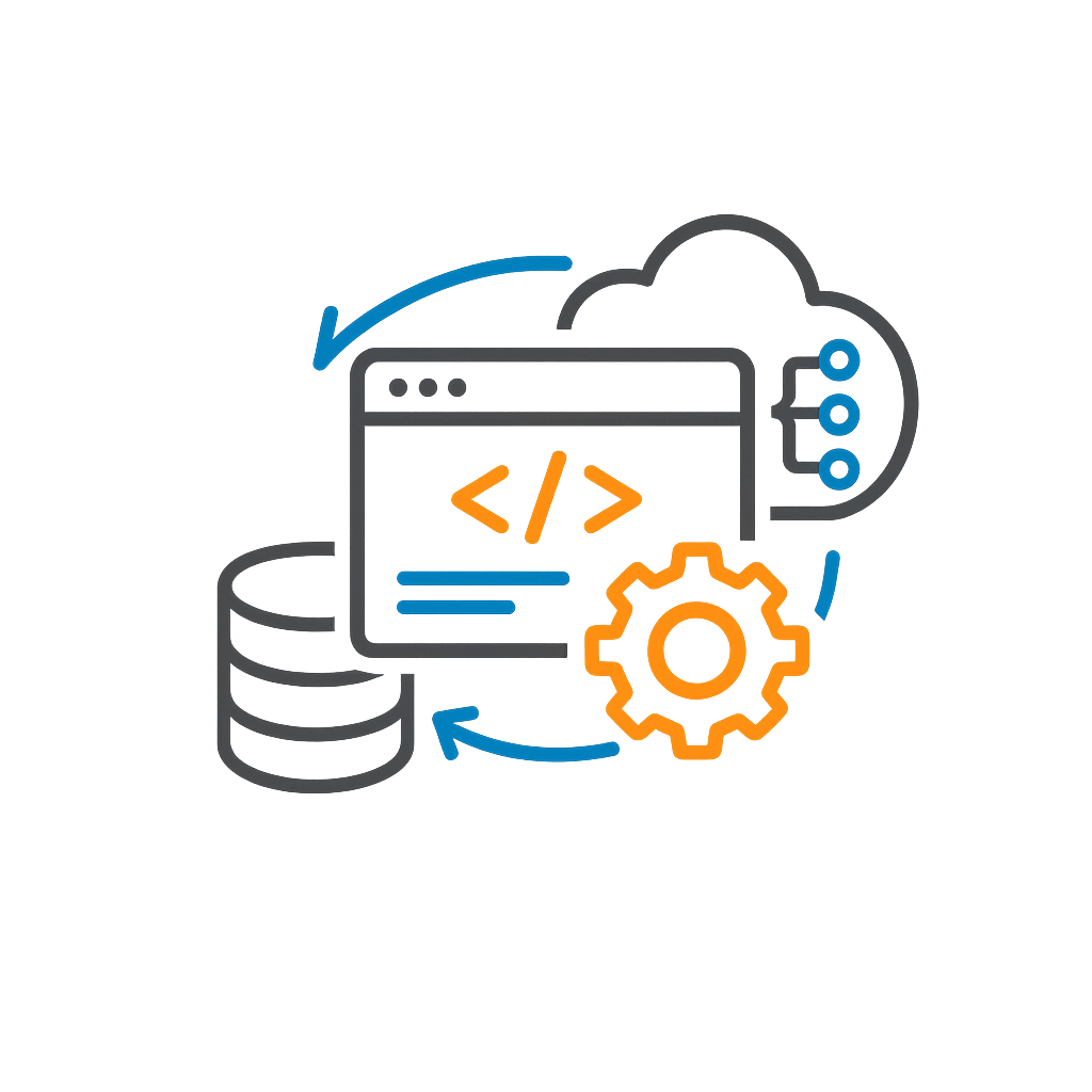 Full‑stack applications icon